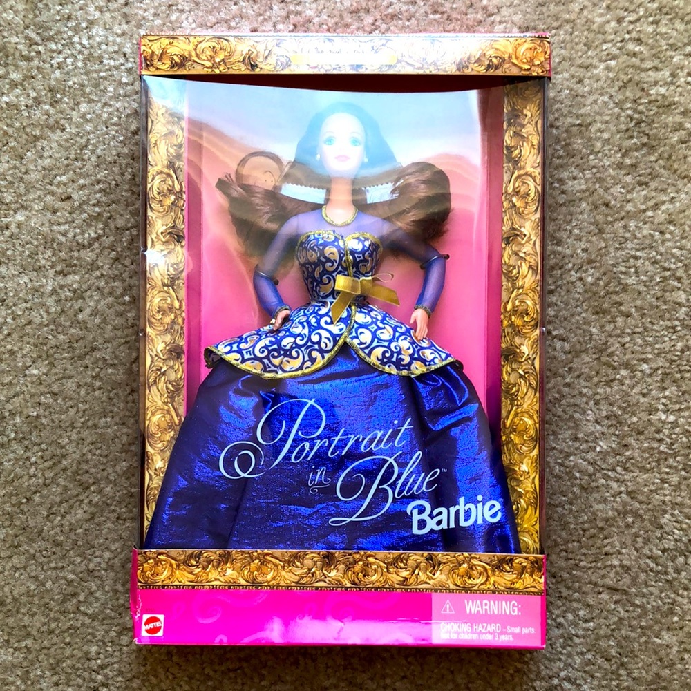 1997 Special Edition Portrait in Blue Barbie-New